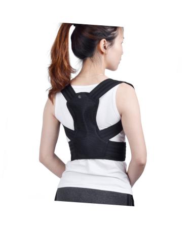 NOLITOY Adult Posture Vest - Adjustable Posture Brace for Upper Back Support (L Black) | Improve Posture & Comfort - Buy Online on GoSupps.com