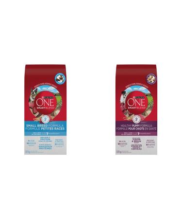 Purina ONE Smartblend Small Breed Dry Dog Food + Puppy Food Bundle