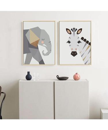 Lulupila Baby Room Decorative Poster Set - Animal Motifs Forest Animals for Boys and Girls - Set of 6 - Buy Online on GoSupps.com