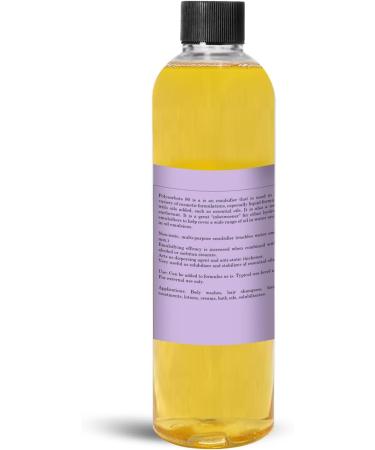 Polysorbate 80 Cosmetic Grade - 100% Pure for Bath Bombs & Soap Making | Talsen Chemicals (4 oz / 118 mL - Buy Online on GoSupps.com