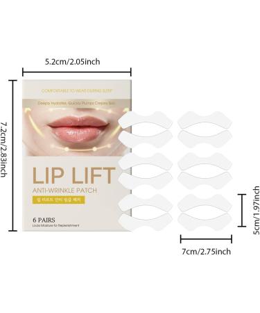 Upper Lip Plasters Moisturizing Skin Care Products Breathable Night Patch for Around the Lips For Home Sleep Daily Night Travel Makeup Winter Shower Forehead Under Eye Nose Lips - Buy Online on GoSupps.com