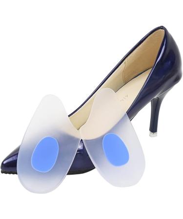 Shop Clear Silicone Heel Grips Inserts for Women - Shock Absorption Pressure Relief & Pain Support for Heel Spurs & Cracked Heels | International Shipping Available - Buy Online on GoSupps.com