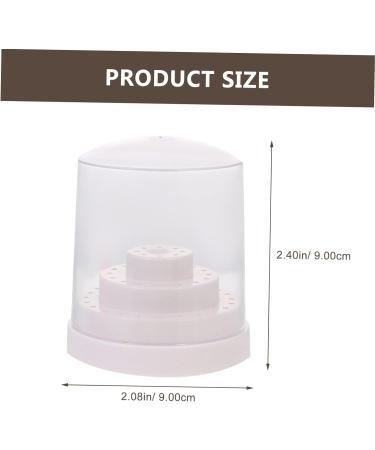 minkissy 12 Pcs Grinding Head Storage Box Nail Bit Storage Case Nail Drill Bit Container Nail Bit Storage Stand Nail Grinding Organizer Case Drill Bit Case Plastic With Cover Display Stand - Buy Online on GoSupps.com