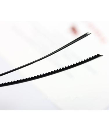 Yueton 12-Pack Black Matte Hair Clips - Alligator Clips for Ladies and Girls - Bride Headwear Edge Clip Bobby Pins - Buy Online on GoSupps.com