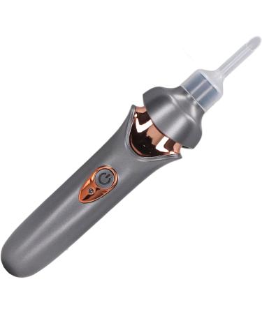Portable Electric Ear Suction Device with LED Light - Earwax Remover and Cleaner Set for Gentle and Effective Cleaning (Black) - Buy Online on GoSupps.com