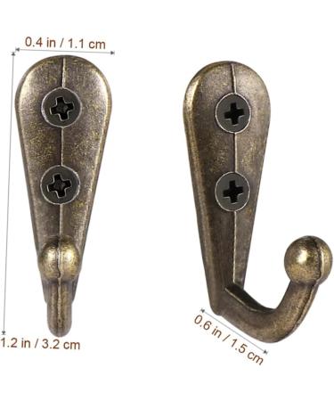 Alipis 36 Pcs Towel Hooks Coat Hooks for Wall Door Hooks Clothes Hook European Style Coat Hanger C113 - Buy Online on GoSupps.com