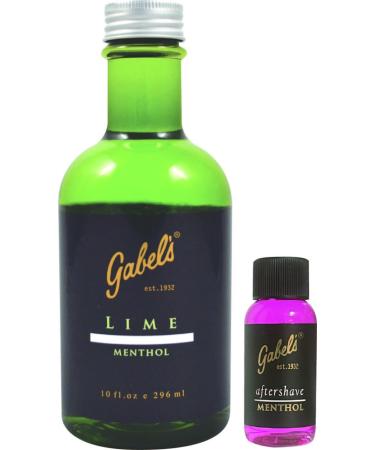 Lime Aftershave with Menthol (10 fl oz) Limited Edition and LA 31 Aftershave with Menthol (1 fl oz) Authentic Direct