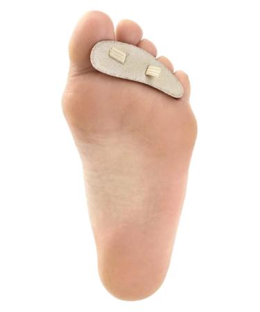 Silipos Medical Deluxe Suede Hammer Toe Crest 92902 - Size Medium (Right Foot) - 3 per Package - Buy Online on GoSupps.com