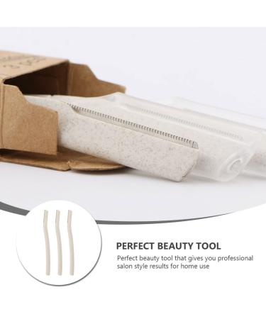 Beaupretty Eyebrow Scrapers - 6 Pack Stainless Steel Eyebrow Razors & Makeup Tools for Precise Trimming | International Shipping - Buy Online on GoSupps.com