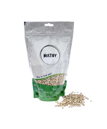 NULTHY - Graines de tournesol d cortiqu es - Fruits coque - Graines de tournesol - Cultiv es de mani re conventionnelle - Sans gluten - Vegan - 1 Kg