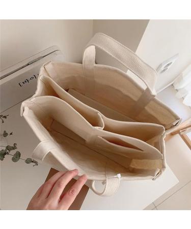 Stylish Beige Canvas Multi-Function Diaper Bag | Versatile Baby Wrap Handbag & Shoulder Crossbody for Moms & Dads - International Shipping - Buy Online on GoSupps.com