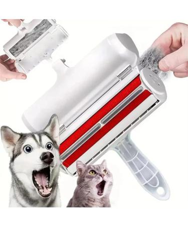 Generic Lint Rollers for Pet Hair Remover | Reusable Pet Hair Removal Tool for cats and dogs | Efficient Hair Removal Ideal for Carpet Sofa Bedding Clothes & Rugs White 0151412