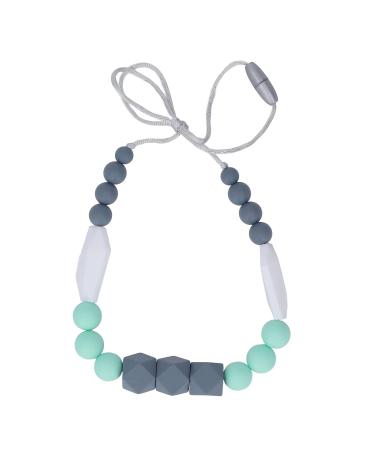 Food Grade Silicone Baby Nursing Necklace Teething Toy - Outdoor Baby Tooth Grinding Toy (Type B) - Buy Online on GoSupps.com