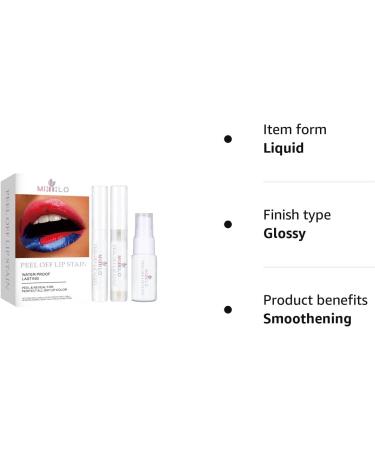 SHEEYOON Peel Off Lip Stain - Long Lasting Waterproof Matte Lip Tint in Red-Brown - Buy Online on GoSupps.com