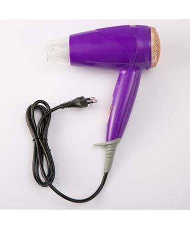 1000W Compact Blow Dryers Hair Dryer Travel Lightweight Hairdryer Folding Hairdryer Temperature Hair Dryer Hot/Cold DC Motor 3 Speeds Overheat Protection Portable for Home Use Travel Purple small gift - Buy Online on GoSupps.com