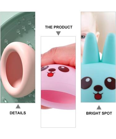DOITOOL Pressure Drum Massage Set - 4Pcs Silicone Palm Cups for Burping & Expectoration - Buy Online on GoSupps.com