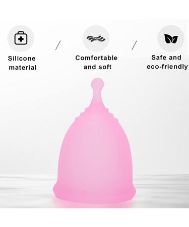 Perioda Cup - Reusable Silicone Menstrual Cup Set with Storage Bag | Eco-Friendly & Safe for Women's Hygiene (EU) - Buy Online on GoSupps.com