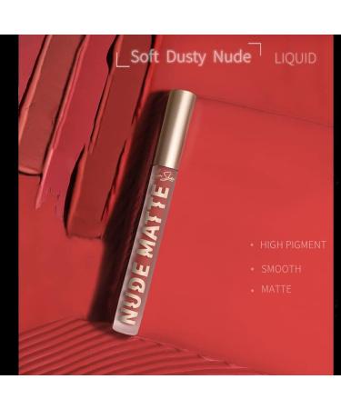 INTEROOKIE NUDE MATTE lip color lip glaze (506) - Buy Online on GoSupps.com