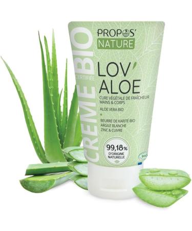 Organic Aloe Vera Cream - 100 ml - Buy Online on GoSupps.com