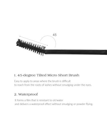 Dr. Althea Dear.A Tilt Tip Bottom-Lash Mascara - Vegan Certified | Long & Voluminous Lashes | Waterproof & Strong Fixing | Low Irritation - Buy Online on GoSupps.com