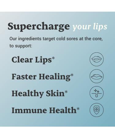 L-Lysine Cold Sore Treatment For Lips With Immune Support - L Lysine 1000mg Capsules Chaga Bee Propolis Vitamin C Zinc & Licorice Root Extract - Non-GMO Vegetarian 60 Capsules for Men and Women 60 Count (Pack of 1) - Buy Online on GoSupps.com