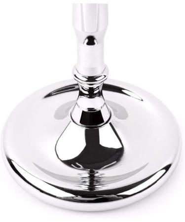 Premium Alloy Razor Holder & Shaving Brush Organizer for Men - Clean Shaving Tool Stand Perfect Gifts (6.5x15.5cm Silver) - Buy Online on GoSupps.com