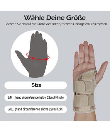 Elastic Wrist Brace Soft Wrist Splint Carpal Tunnel Night Orthosis Wrist Support Orthosis Left Wrist Carpal Canal Bandage for - Buy Online on GoSupps.com