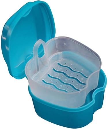 Exceart Prosthesis Cleaner & Adhesives Box - Secure Denture Care | false Tooth Holder & Bath Bag - Buy Online on GoSupps.com
