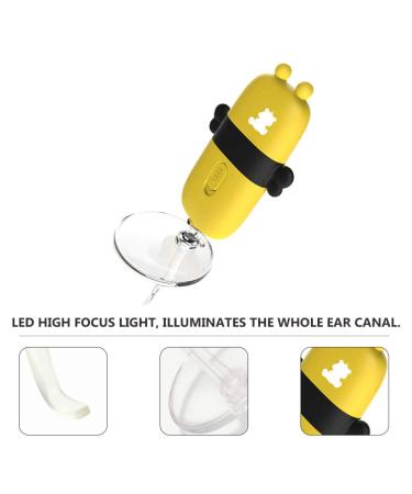NUOBESTY Kids Ear Cleaning Tools with LED Lighting - Safe Ear Wax Pick and Scraper for Babies - Ear Spoon Remover and Curette for Ear Hygiene - Buy Online on GoSupps.com