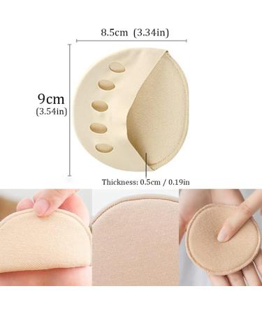 Soleful Solutions High Heel Metatarsal Pads & Invisible Toe Socks (5Pairs Beige) - Buy Online on GoSupps.com