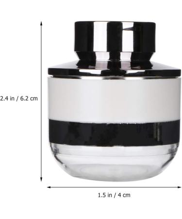 Lurrose Portable Empty Loose Powder Compact with Puff - Perfect for Girls & Women | International Shipping Available - Buy Online on GoSupps.com