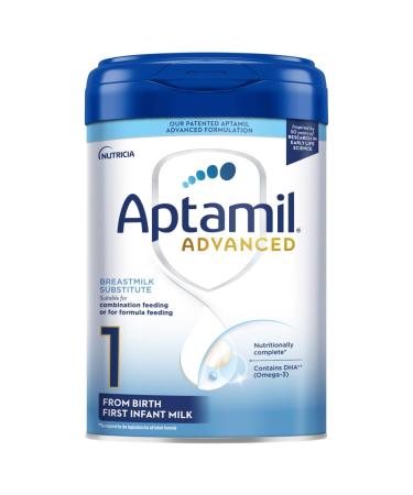NUTRICIA LTD Aptamil Advanced 1 First Baby Baby Milk Powder Formula From Birth 800g