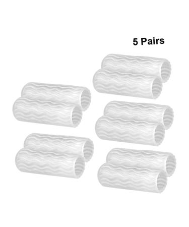 GLSTOY 5 Pairs Silicone Finger Toe Sleeves - Orthotic Toe Cushion & Blister Protector - Buy Online on GoSupps.com