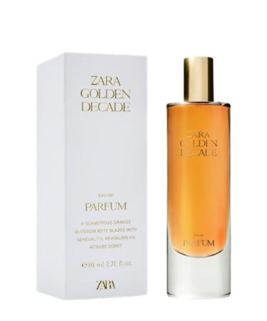 Zara Golden Decade for Women Perfume EDP Eau de Parfum 80ml (2.71 fl oz) Sophisticated & Timeless Fragrance