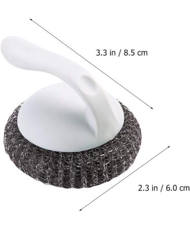 4pcs Dish Scrub Brush Iron Wire Cleaning Brushes Pot Dish Pan Cleaning Sponge for Kitchen Tableware Cleaning Tools Brushes (Color : Color2) (Color1) - Buy Online on GoSupps.com