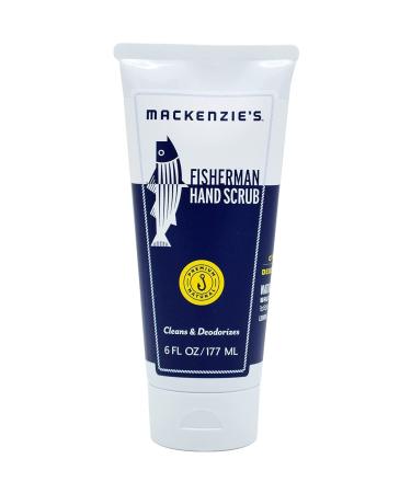 MacKenzie's Fisherman Hand Scrub - 6 Oz - Cleansing & Deodorizing Hand Cleaner - Gifts for Fisherman, Cooks & Gardeners