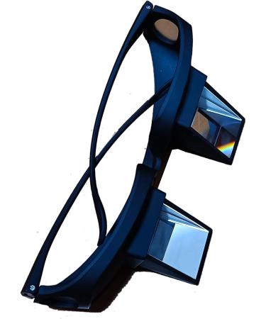 Buy Modern Lazy Glasses for Myopia & Presbyopia - Comfortably Watch TV & Read Lying Down - Black Horizontal Prism Glasses - Buy Online on GoSupps.com