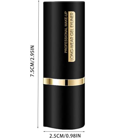 Eye Liner Pencil - Black Eyeliner Gel Quick Drying Waterproof Smudge-Proof All Day Eyeliner Makeup Black Eyeliner Gel Quick Drying Formula Eye Liner Lambo - Buy Online on GoSupps.com