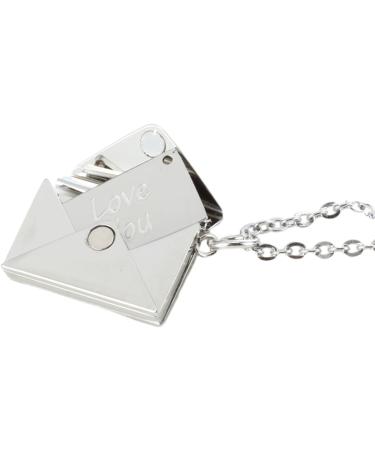 Oralgo Stylish Heart Medallion Necklace - Adjustable Silver Collarbone Choker for Women - Personalized Jewelry - Buy Online on GoSupps.com