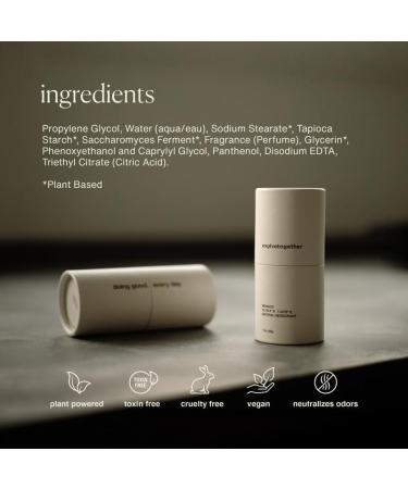 Plant-Powered Cardamom Vetiver Cedarwood Natural Deodorant | Vegan & Cruelty-Free | Neutralizes Odors & Soothes Skin | Evolve Together USA | 1.69 Oz - Buy Online on GoSupps.com