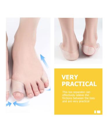 FRCOLOR 4Pcs Thumb Splint & Toe Corrector Tool Set - Unisex Elastic Toe Separator & Bunion Corrector - Buy Online on GoSupps.com