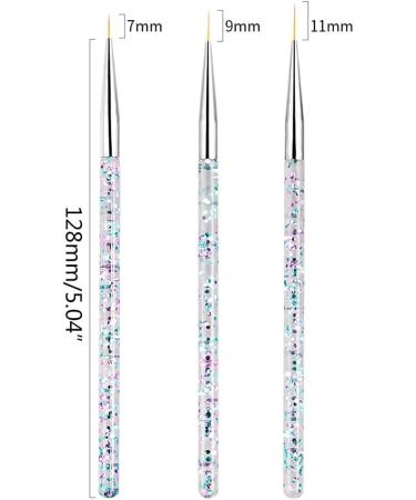 Nail Art Brushes Set Nail Art Design Painting Tool Nail Art Liner Pen For Handle For Home Professional Nail S Nail Painting Tools Kits And Accessories - Buy Online on GoSupps.com