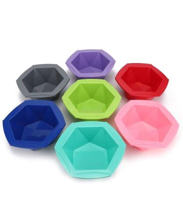BYARSS 7 Set Hair Coloring Bowl Brush Kit | Colorful Hairdressing Tools for Salon & DIY Hair Dye - Buy Online on GoSupps.com