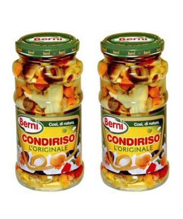 Berni Condiriso L'originale (Marinated Vegetables) for Risotto or Any Rice Dish 2 Pack