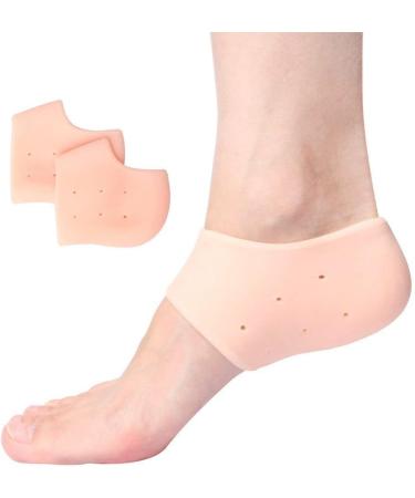 Silicone Gel Heel Protector for Plantar Fasciitis - Moisturizing Socks for Hard Cracked Dry Skin - One Pair by Alayna - Buy Online on GoSupps.com