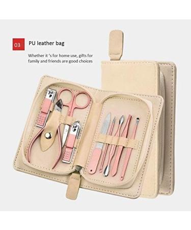 Torribala 9-in-1 Nail Clippers Beauty Tool Rustproof Acne Needle Suitable for Home Gift - Buy Online on GoSupps.com