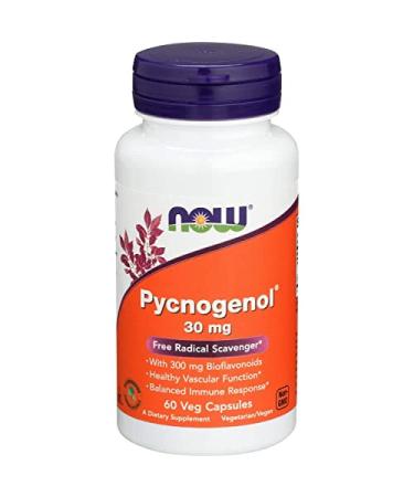 NOW FOODS SPO Pycnogenol 30mg, 60 CT