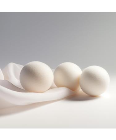 Morus Wool Dryer Balls 6-Pack Drying Balls for Laundry Reusable Fabric Softener Reduce Clothing Wrinkles Drying Clothes Faster Eco-Friendly - Buy Online on GoSupps.com