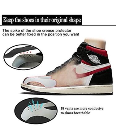 Jdomall Anti-Fold Shoe Protection - Prevent Sneaker Kinks for Men & Women | UE 35-40 | White/Opulent Garden - Buy Online on GoSupps.com