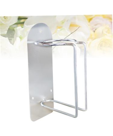 FRCOLOR 1pc Blow Dryer Holder Clippers Organizer Clipper Stand Clipper Holder Wall Dryer Stand Barber Shop Wall-Mounted Rack Stainless Steel Electrical Rack - Buy Online on GoSupps.com